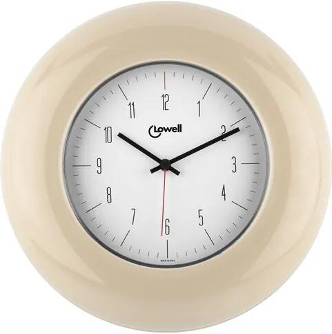 Lowell 03300C Dizajnové nástenné hodiny pr. 33 cm