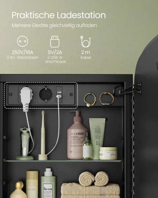 Luxusná zrkadlová skrinka BBK128B01