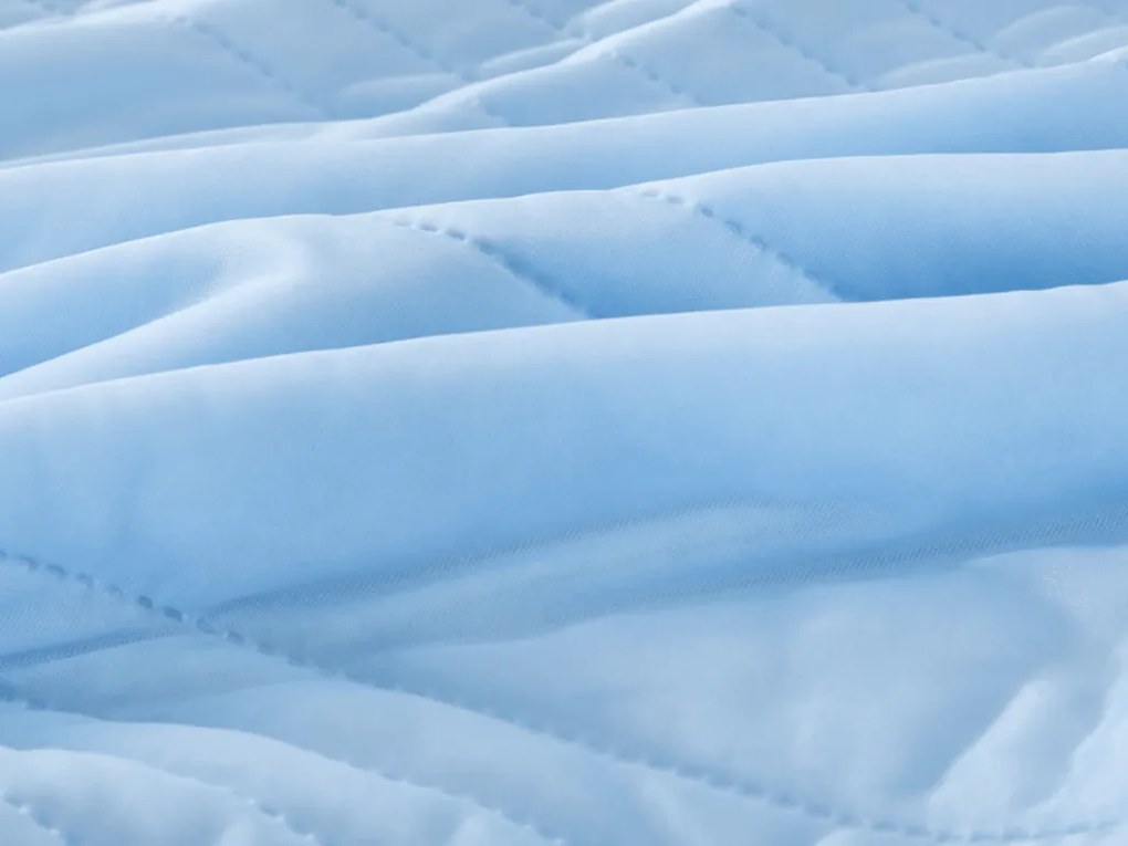 Chladiaca letná prikrývka CELIA, modrá Rozmer: 200 x 220 cm