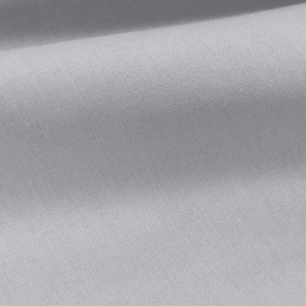 Goldea hranatý obrus 100% bavlnené plátno - sivý 100 x 100 cm