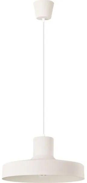 Sollux SL.1704 - Luster na lanku BILO 1xE27/15W/230V pr. 35 cm krémová