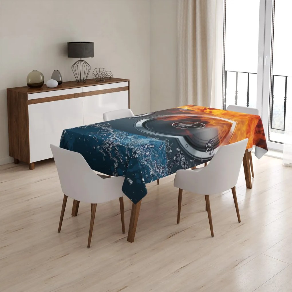 Sablio Obrus Ohnivý reproduktor - 145x240 cm