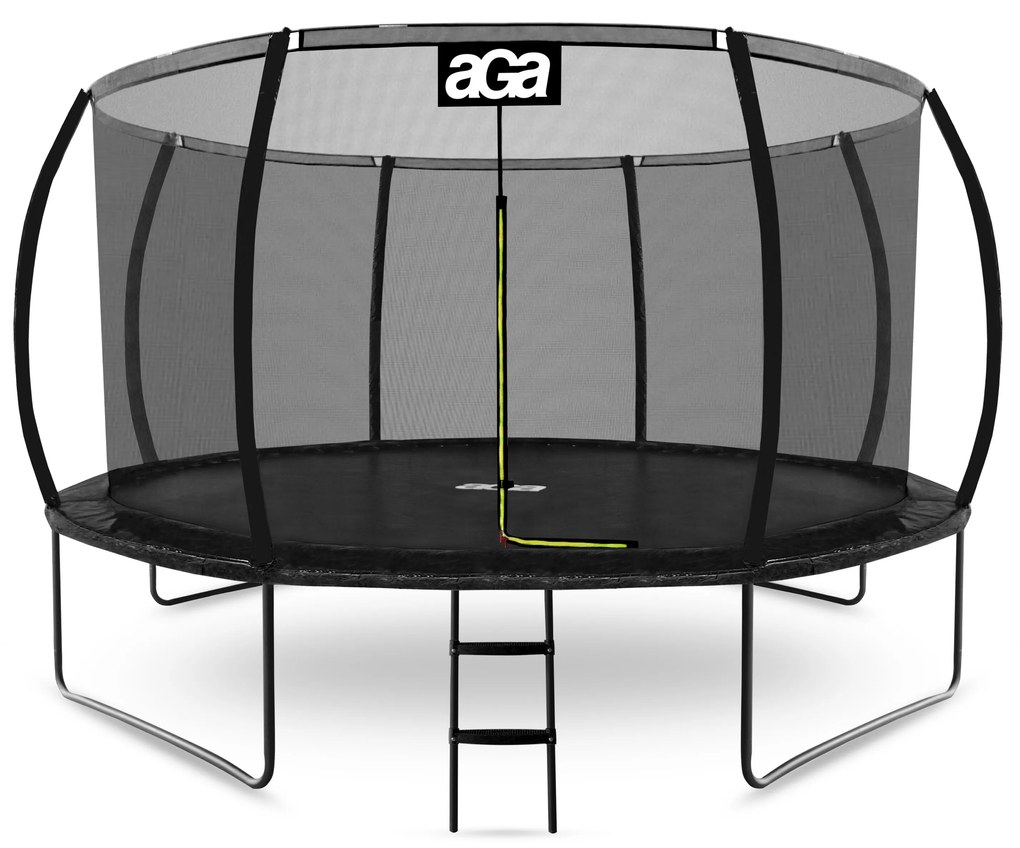 Aga Trampolína 366 cm + ochranná sieť + schodíky