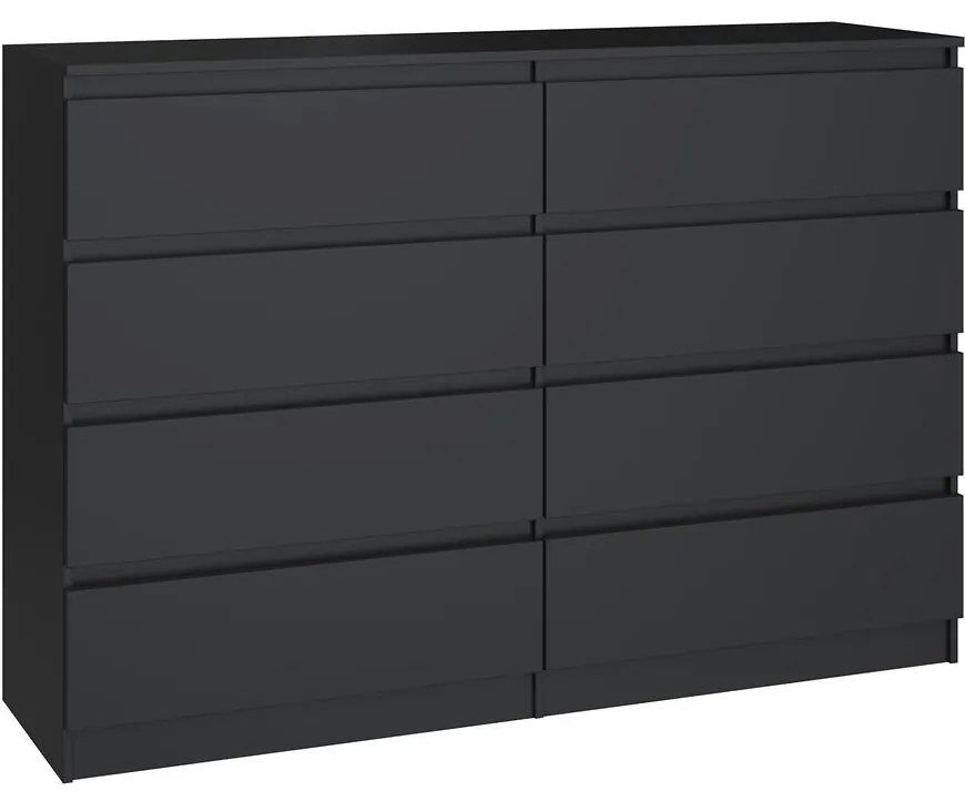 Komoda Malwa M8 140 čierna