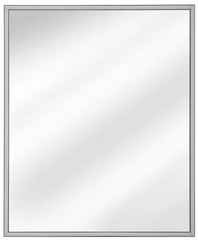 Kúpeľňové zrkadlo Madera s LED osvetlením 68x83 cm čierne