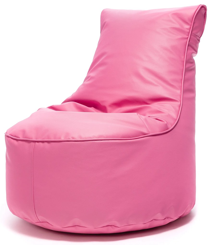 INTERMEDIC SK Sedací Vak Seat S Ekokoža Farba: E05 - Ružová(ekokoža)