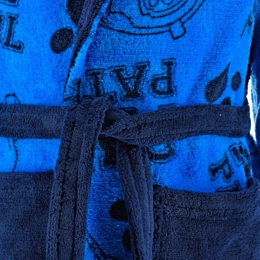 Chlapčenský župan s kapucňou Paw Patrol, EU 98 Modrá