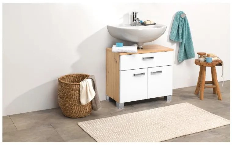 Livarno home Skrinka pod umývadlo Palermo, 66 x 58 x 36 cm (100389373)