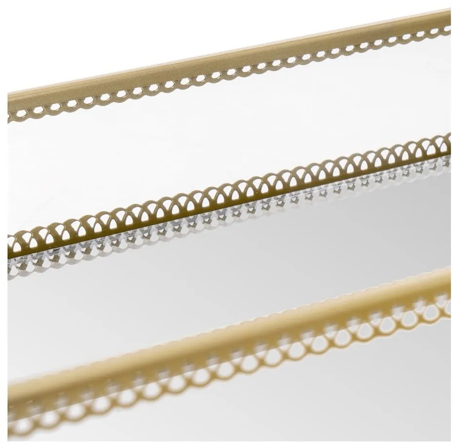 Kovové dekoračné tácky v súprave 2 ks 14x24 cm – Casa Selección