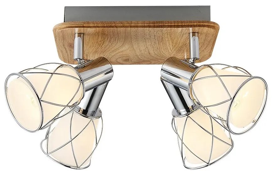 Prezent 75453 - Bodové svietidlo PADRE 4xE14/40W/230V