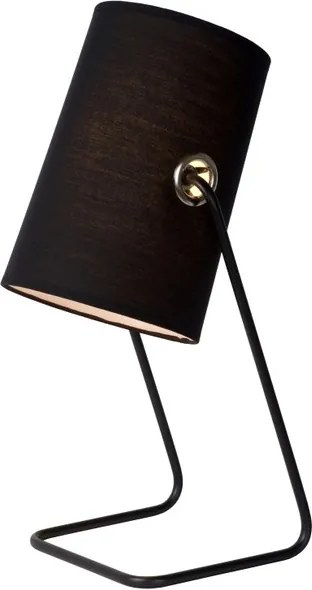 Lucide 06503/81/30 Stolné svietidlo škandinávskeho dizajnu BOST Table Lamp E14 čierne