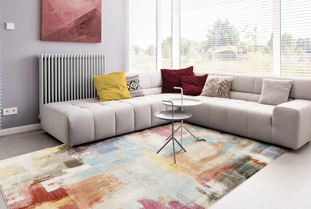 Festival, Kusový koberec Picasso K11598-10 Artisan, 80x150, viacfarebná, obývacia izba