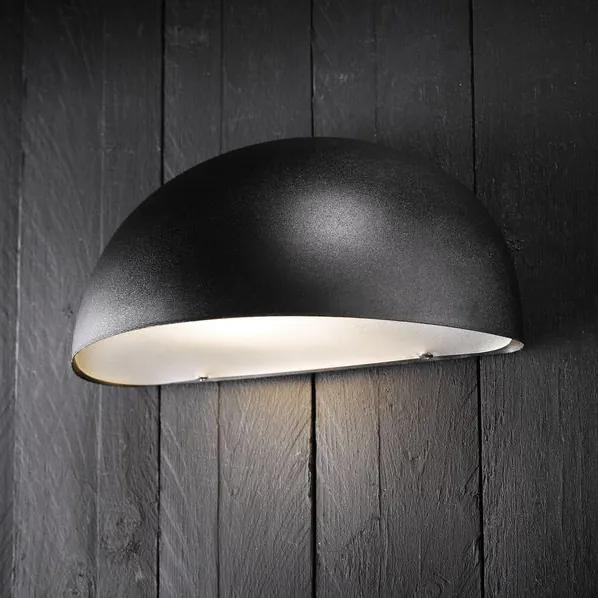 SCORPIUS MAXI | dizajnové  vonkajšie nástenné svietidlo Farba: Čierna