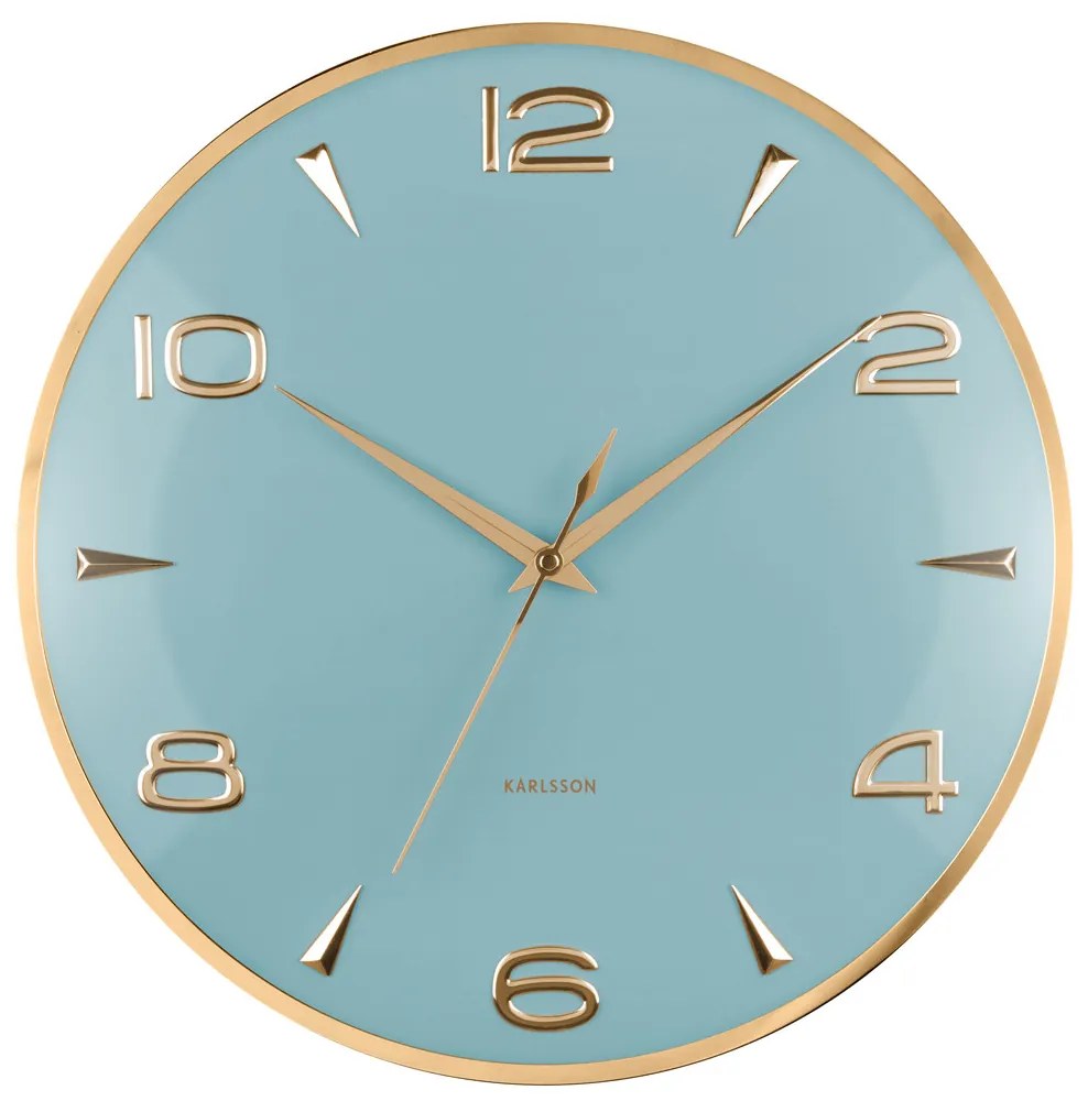 Nástenné hodiny Karlsson KA6017BL, 41cm