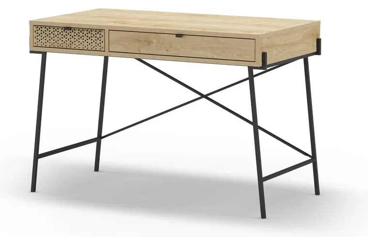 Pracovný stôl v dekore duba 60x110 cm Ecrin – Marckeric