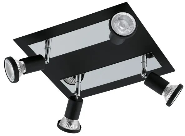 Eglo 94966 - LED Bodové svietidlo SARRIA 4xGU10-LED/5W/230V