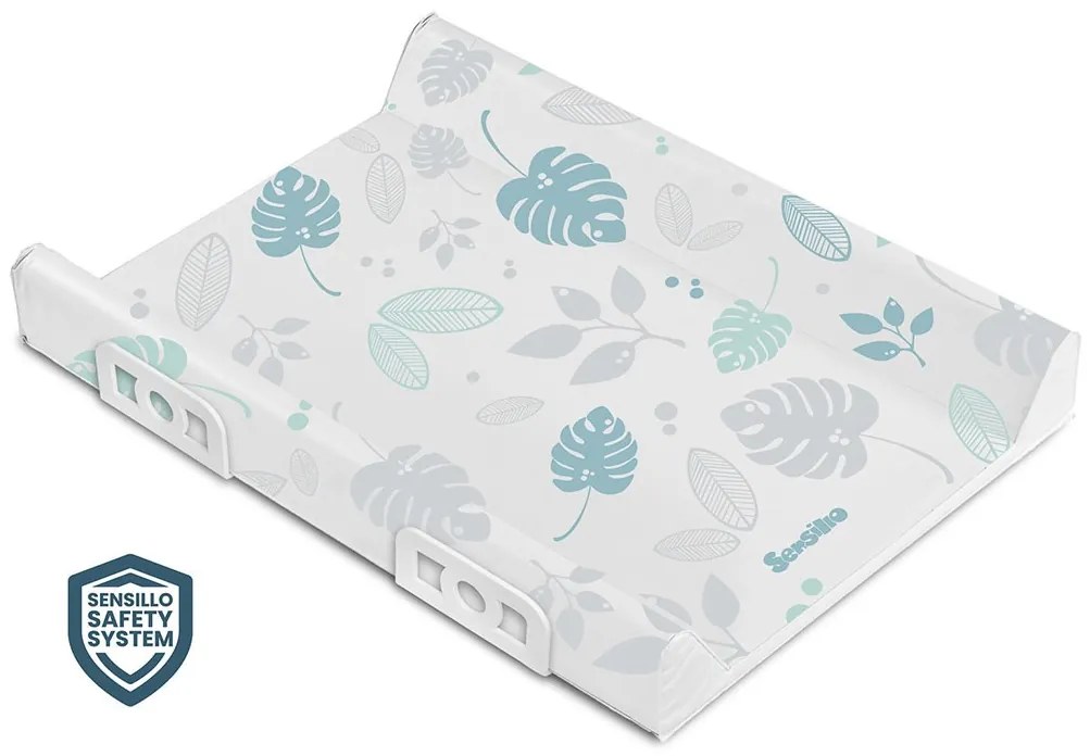 Prebaľovací nadstavec Sensillo Safety system Floral modrý