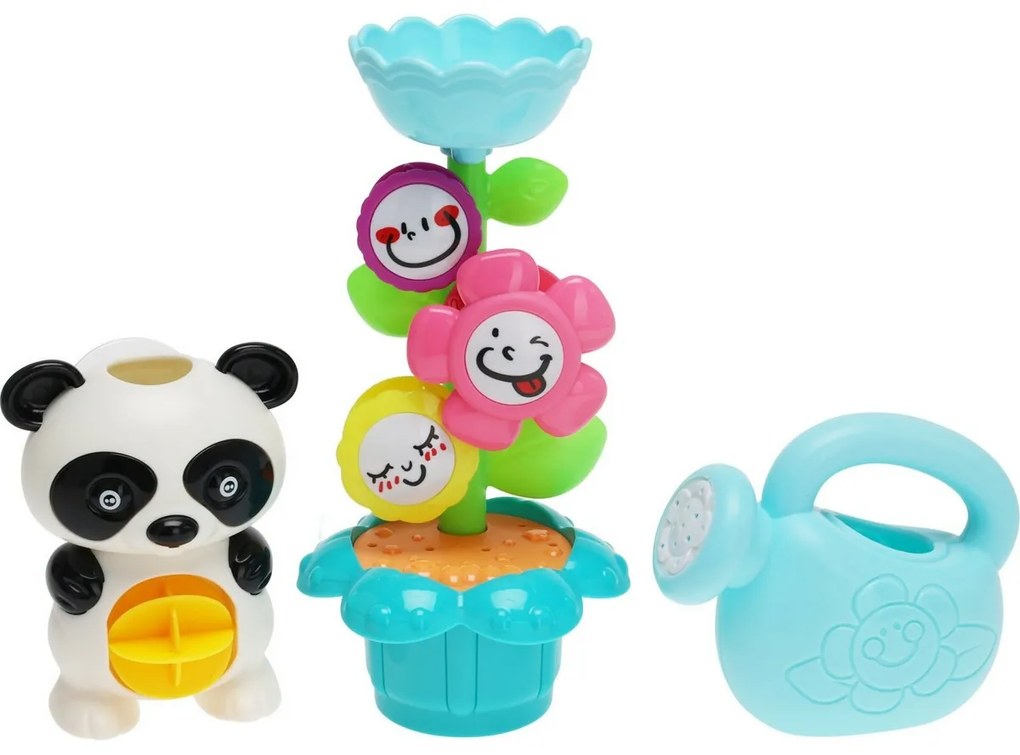 Súprava hračiek do vane Panda, od 4 mesiacov