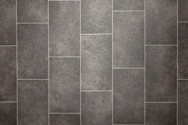 PVC podlaha Bingo Galerie 599 dlažba, grafitová