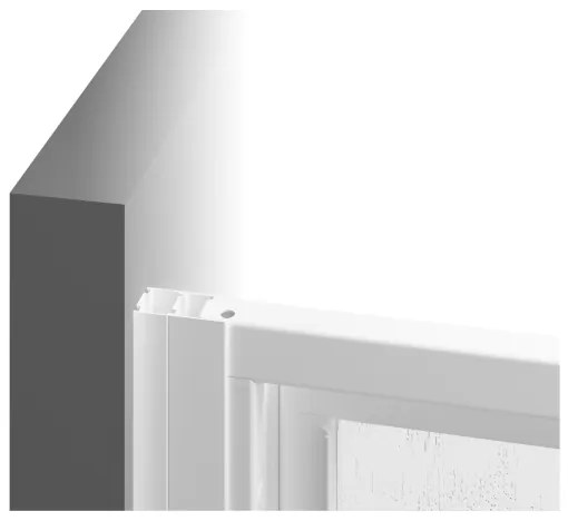 Ravak 00VG01R211 - Trojdielne sprchové dvere SUPERNOVA 120x198 cm biele