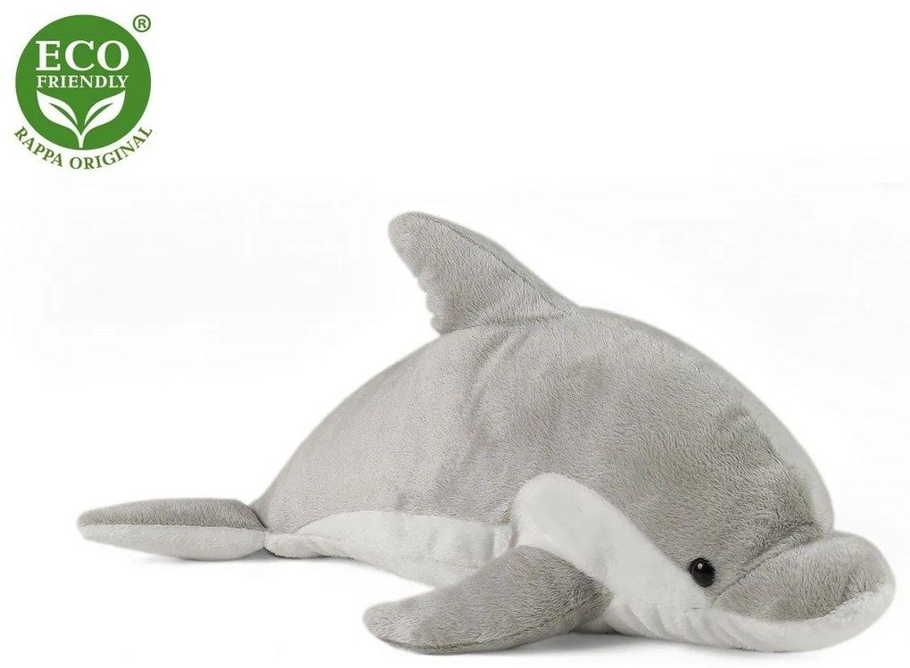 Rappa Plyšový delfín, 38 cm ECO-FRIENDLY