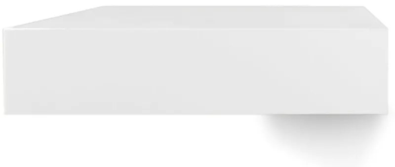 Biela polička TemaHome Balda, šírka 60 cm
