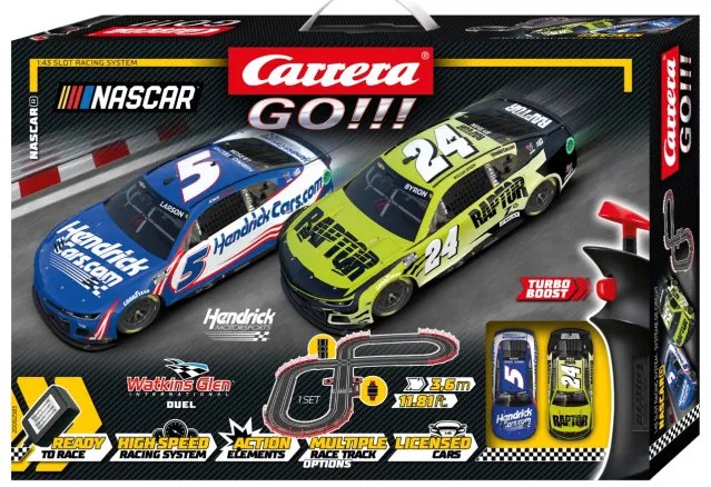 Pretekárska dráha Carrera Go 20062583 NASCAR 3,6m