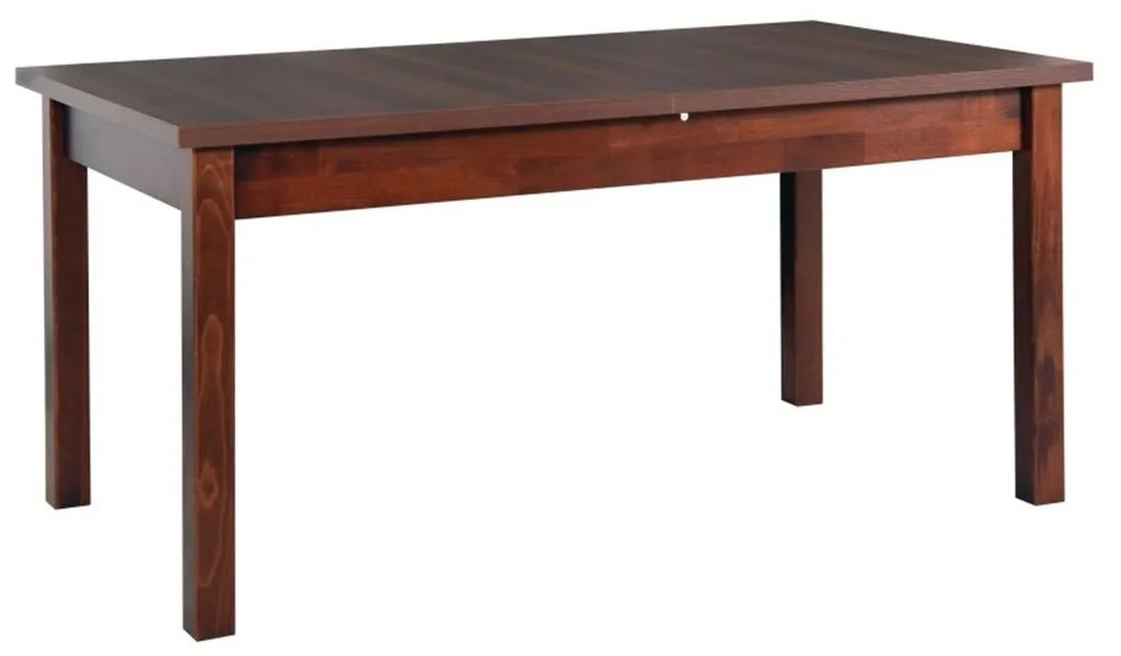 Rozkladací stôl Wood 90 x 160/200 II, Morenie: biela - L