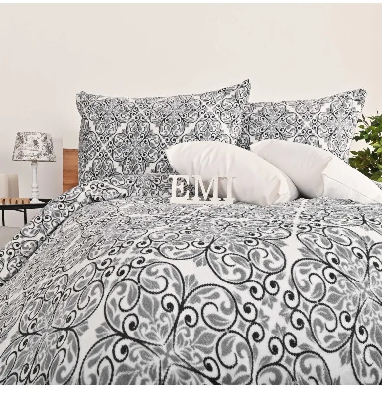 Obliečky z mikroplyšu Inez EMI, Štandardný set jednolôžko obsahuje 1x 140x200 + 1x 70x90