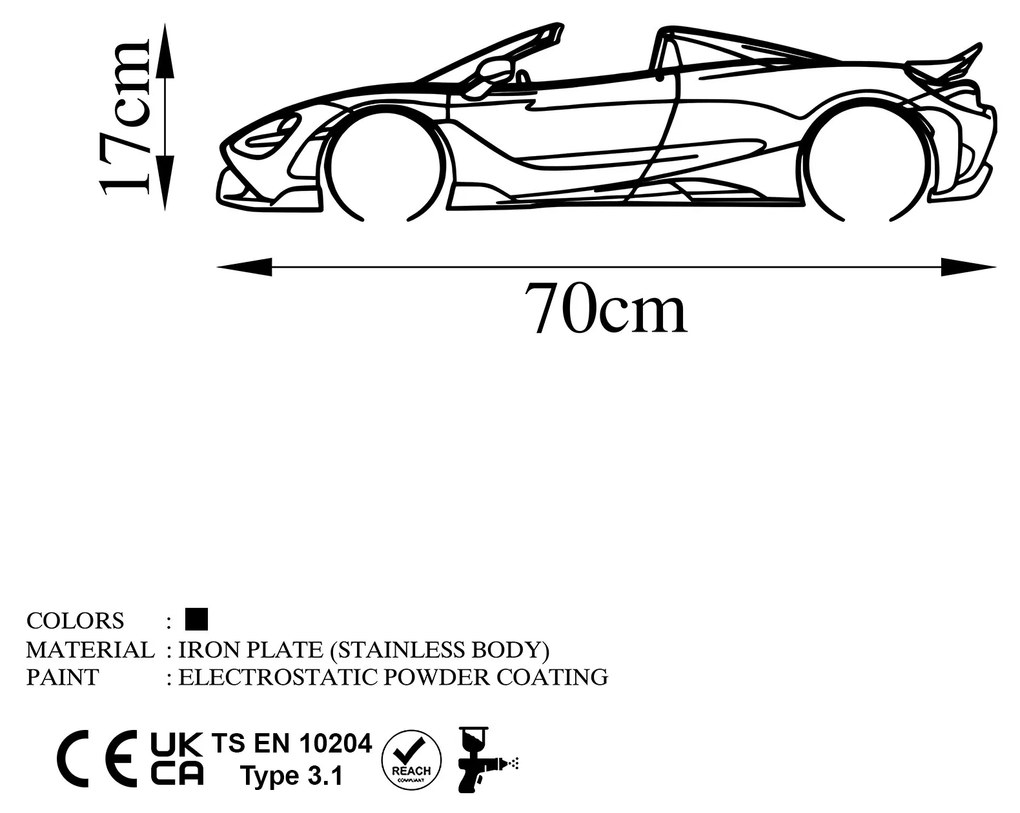 McLaren 720S Silhouette