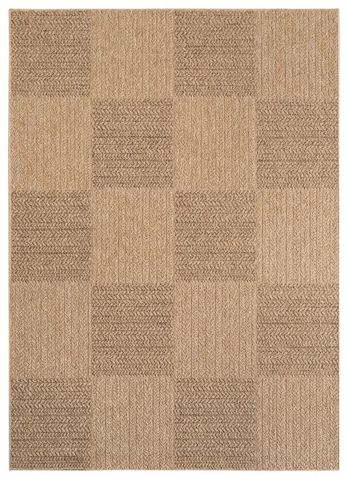 Hnedý vnútorný a vonkajší koberec 160x230 cm Timber 1405 – Ayyildiz Carpets