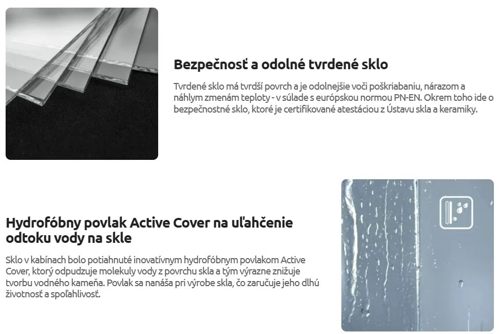 Deante Jasmin, Walk-in posuvná sprchová zástena 1000x1950 mm, 6mm číre sklo s ActiveCover, čierny profil, DEA-KTJ_N30R