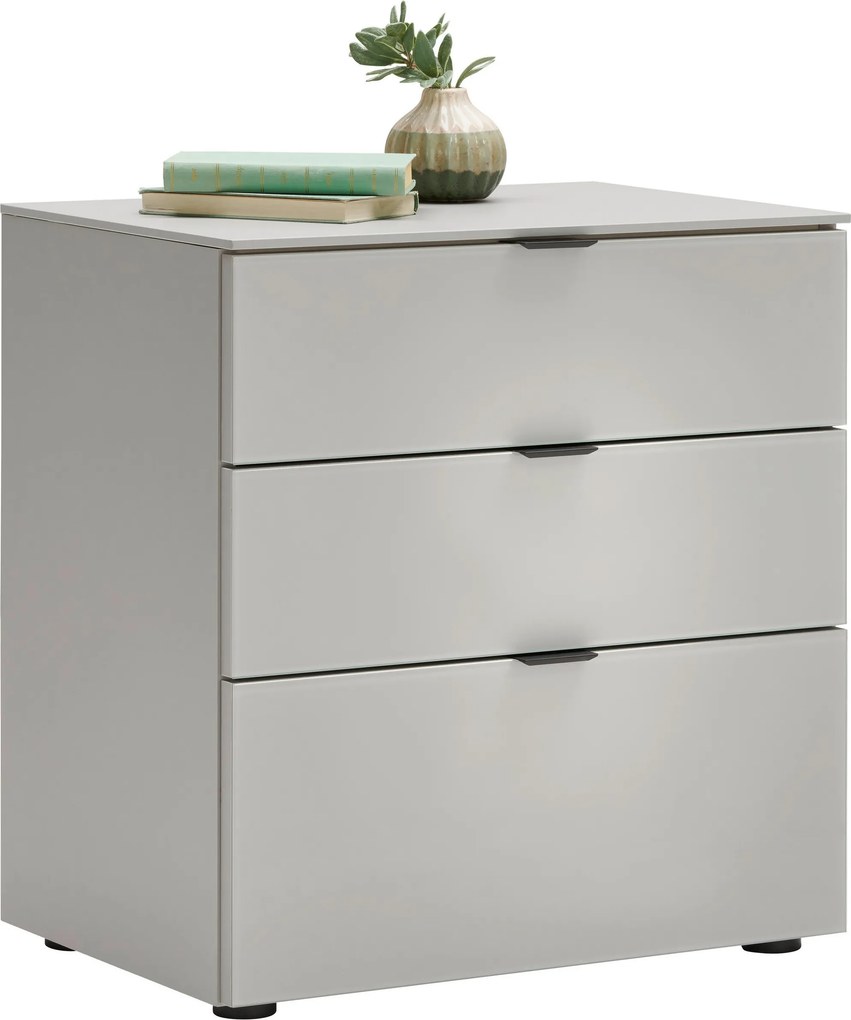 XXXLutz NOČNÝ STOLÍK, krémová, 58/62/40 cm Moderano - Spálňové sety - 000531017355