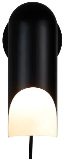 Nordlux - Nástenné svietidlo ROCHELLE 1xGU10/8W/230V čierne