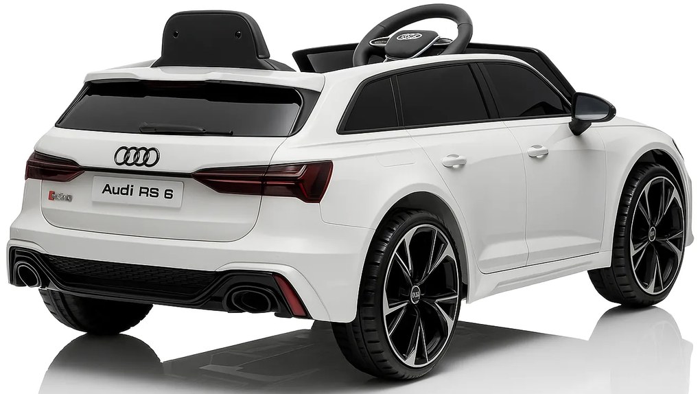Elektrické autíčko Audi RS 6 biele