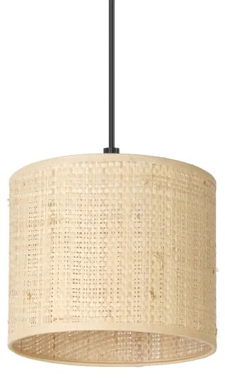 Luster na lanku RATTAN 3xE27/60W/230V ratan