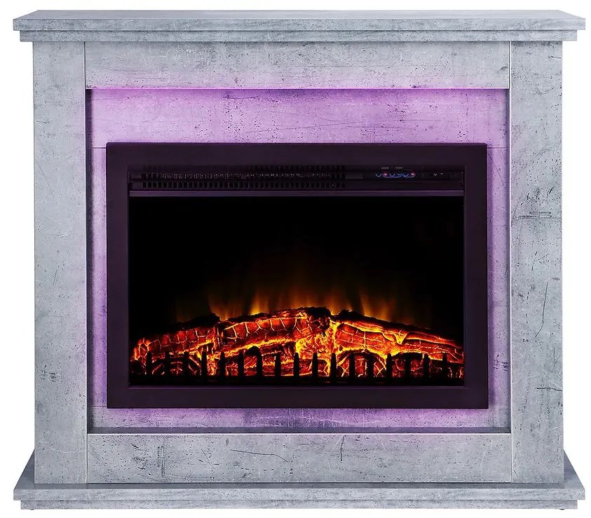 Elektrický krb CLOE Betón 2000W