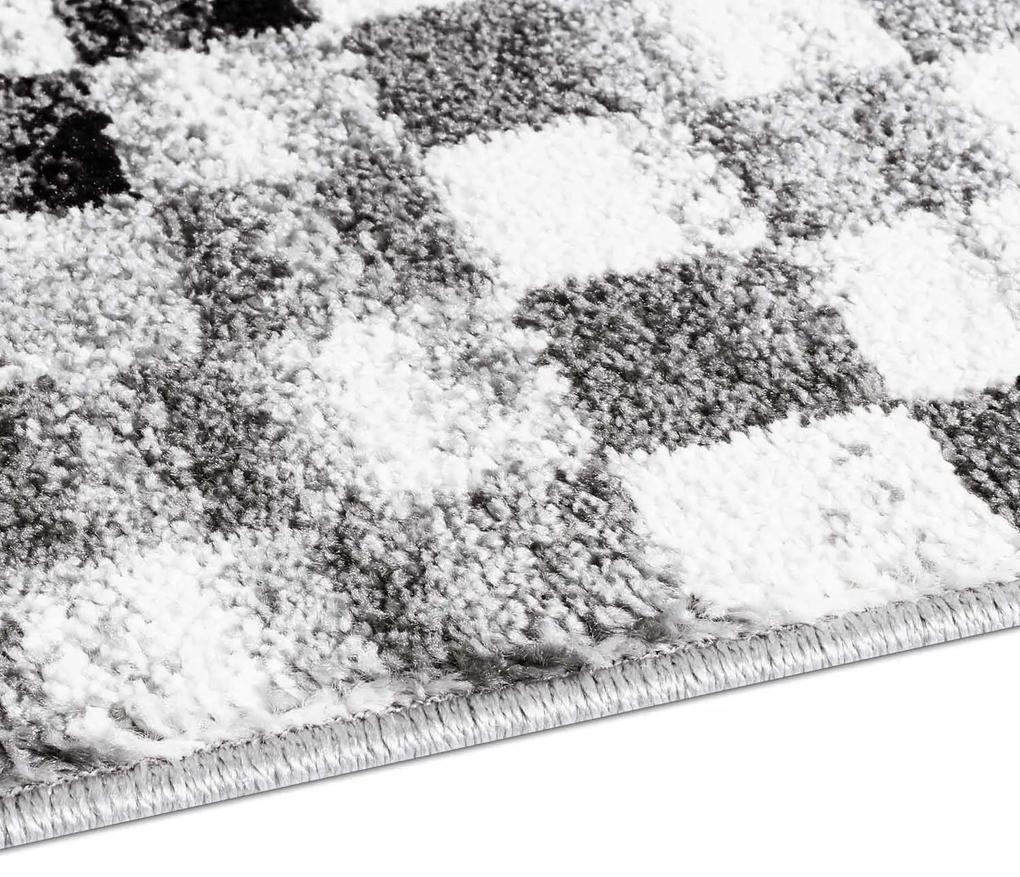 Dekorstudio Moderný koberec MODA SOFT sivý 1141 Rozmer koberca: 80x150cm