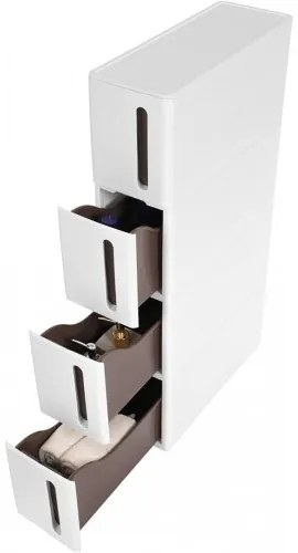 Pojazdný regál SONGMICS KFR08WT