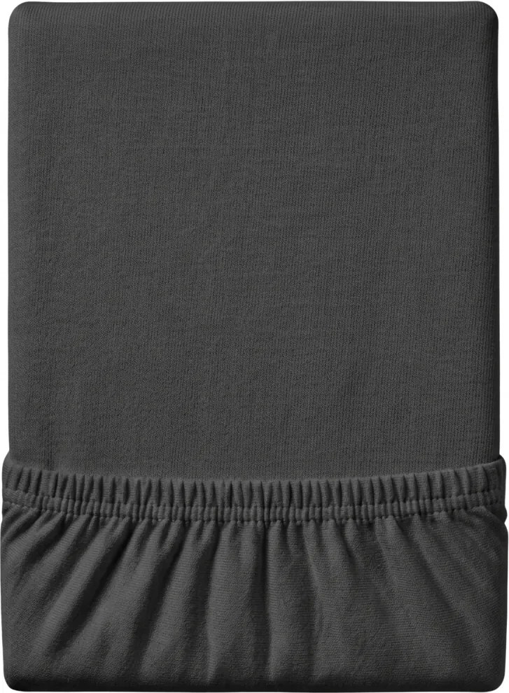 Jersey plachta EXCLUSIVE tmavosivá 90 x 200 cm