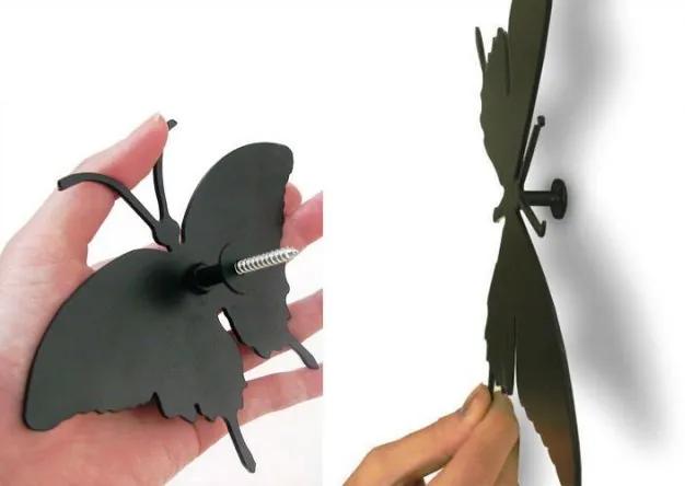 Designové hodiny Diamantini a Domeniconi Butterfly green 40cm