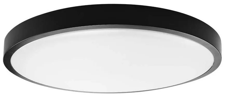 LED Kúpeľňové stropné svietidlo LED/24W/230V 6500K IP44 čierna