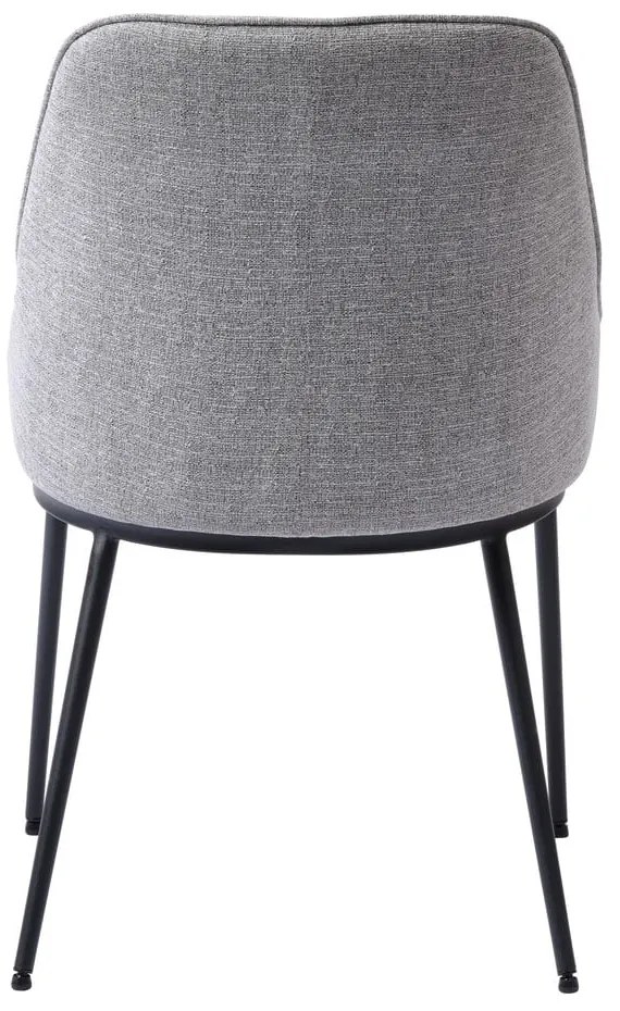 Sivé jedálenské stoličky v súprave 2 ks Meridian – Unique Furniture