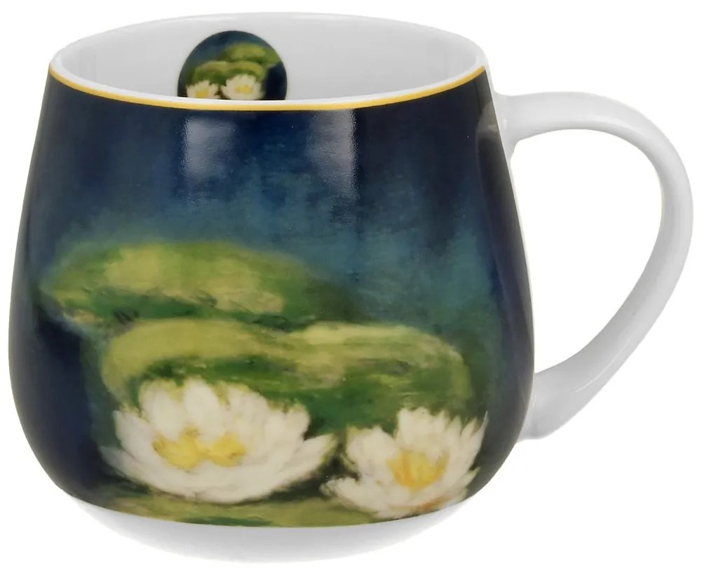 Duo Porcelánový hrnček Monet Nenufars 430 ml