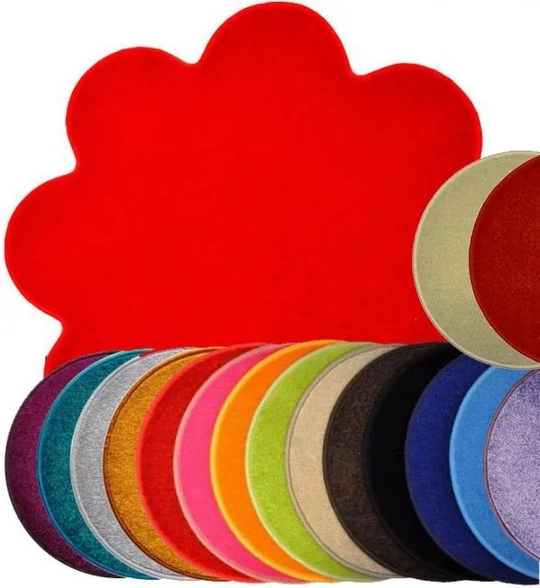 AKCIA: 160x160 kytka cm Kusový koberec Eton béžový kvetina, béžová, kuchyňa, Vopi