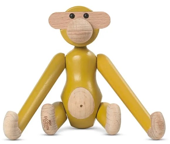 Drevená soška (výška 9,5 cm) Monkey Mini - Kay Bojesen Denmark