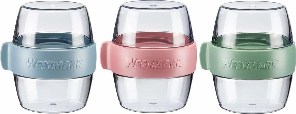 Westmark Dvojdielna dóza na desiatu MINI, 400 ml, modrá, S