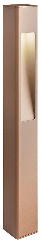 Redo 90673 - Vonkajšia lampa SOLO 1xGU10/35W/230V 70 cm IP65 hnedá