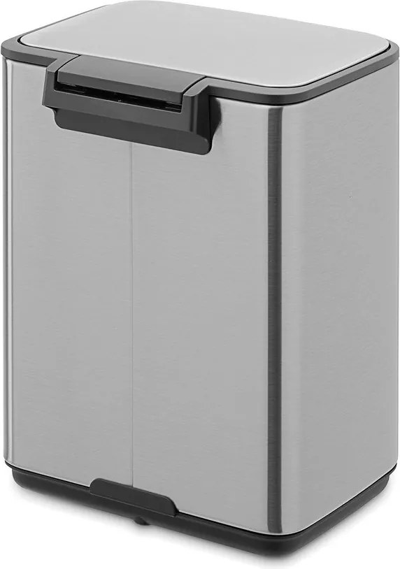 Pedálový oceľový odpadkový kôš v matne striebornej farbe 4 l Bo – Brabantia