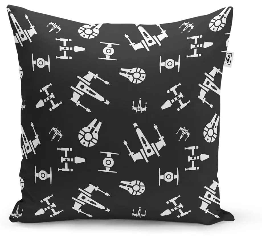 Sablio Vankúš Star Wars Vesmírne lode Pattern - 40x40 cm